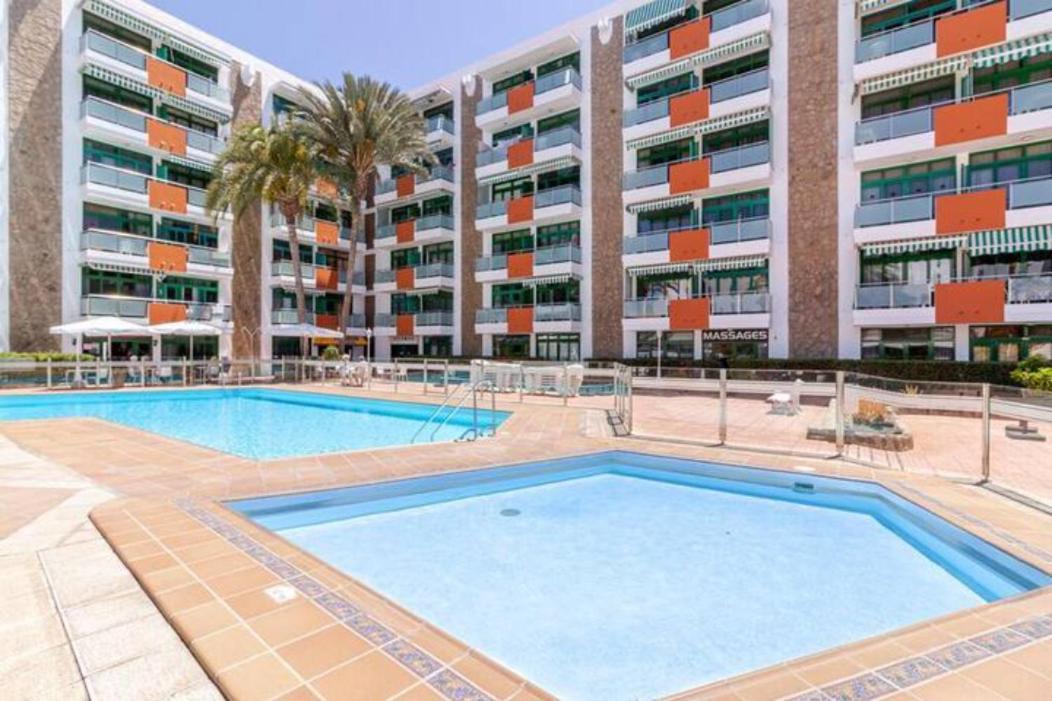 Fm Beach Home - Renovated Apartment With Swimming Pool Near Maspalomas Dunes & Beach Плайя-дель-Инглес Экстерьер фото